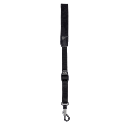 BAM ITALIA ST-0023 TRACOLLA IMBOTTITA PER STRUMENTI A FIATO - GANCIO IN PLASTICA - NOIR