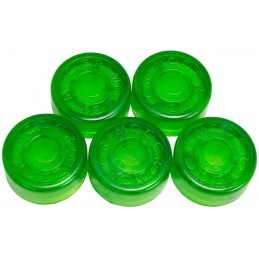 MOOER GREEN FOOTSWITCH TOPPER,5 PCS PER BAG