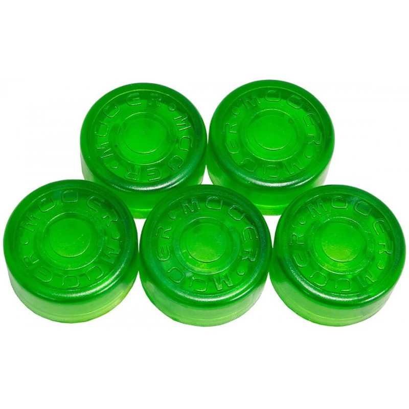 MOOER GREEN FOOTSWITCH TOPPER,5 PCS PER BAG
