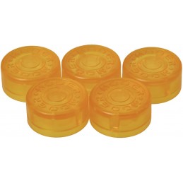 MOOER YELLOW FOOTSWITCH TOPPER,5 PCS PER BAG