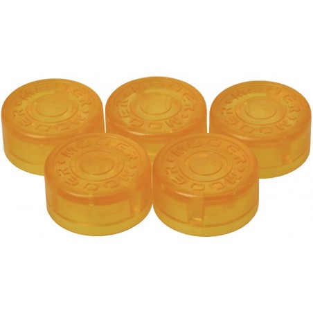 MOOER YELLOW FOOTSWITCH TOPPER,5 PCS PER BAG