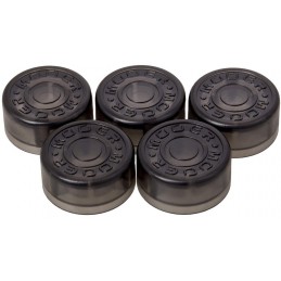 MOOER BLACK FOOTSWITCH TOPPER,5 PCS PER BAG