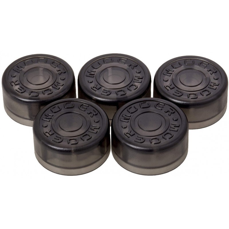 MOOER BLACK FOOTSWITCH TOPPER,5 PCS PER BAG