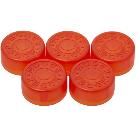 MOOER ORANGE FOOTSWITCH TOPPER,5 PCS PER BAG