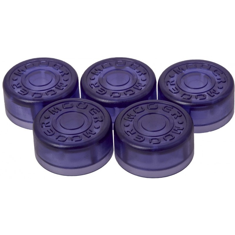 MOOER PURPLE FOOTSWITCH TOPPER,5 PCS PER BAG