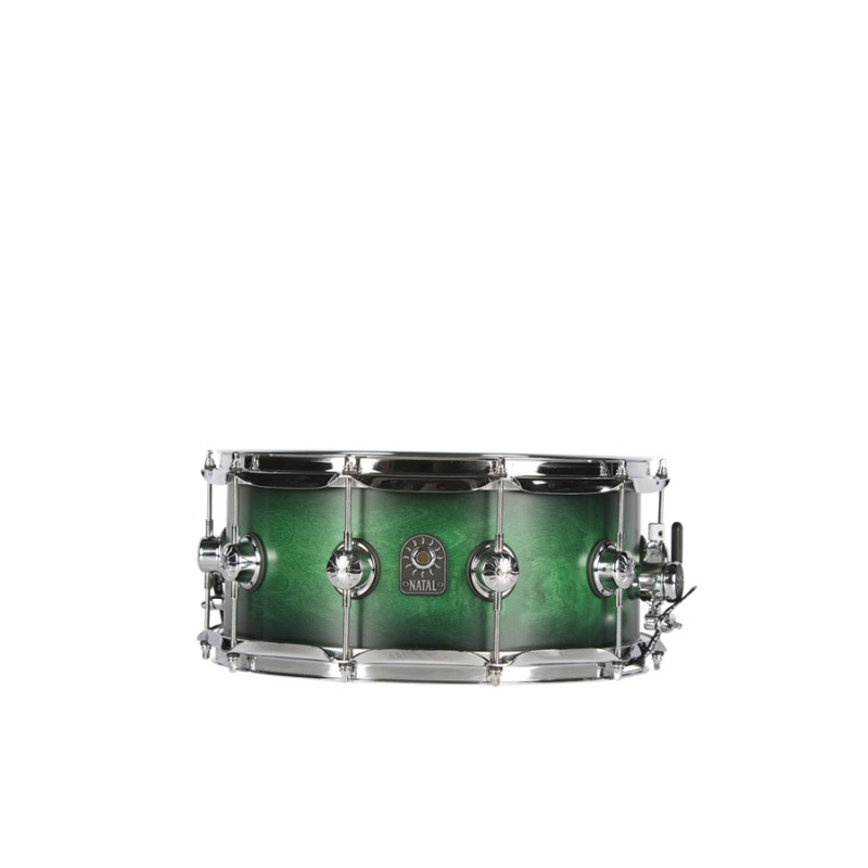 Cafè Racer Rullante 14x6,5 Green Satin Fade