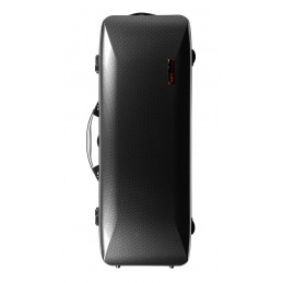 BAM ITALIA 5301XLSC HIGHTECH OBLONG VIOLA CASE SILVER CARBON