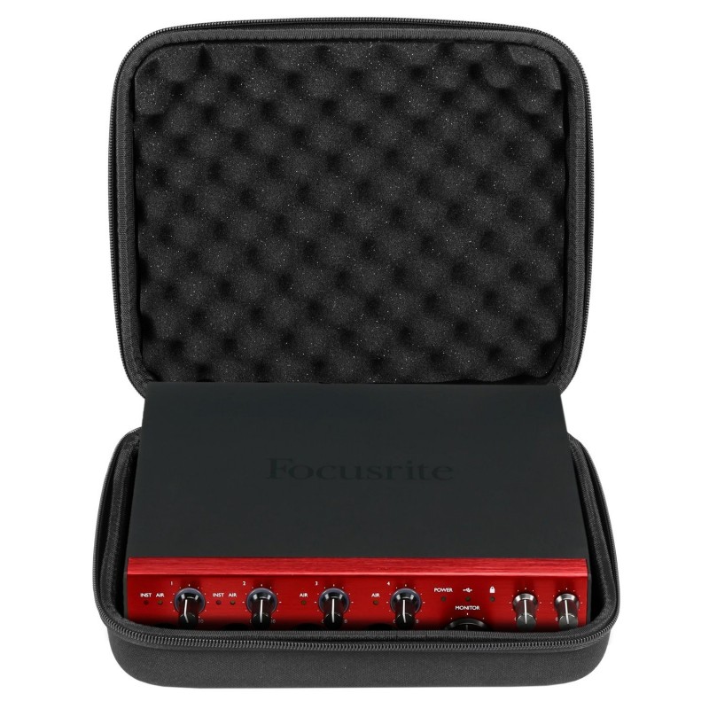 UDG U8507BL - CREATOR FOCUSRITE SCARLETT 2I2/4I4+4PRE/2PRE HARDCASE BLACK