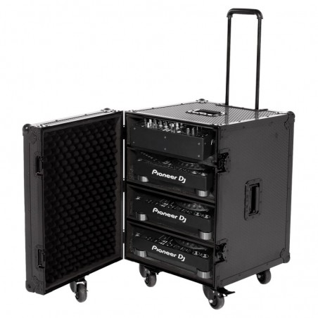UDG U91101BL - ULTIMATE FLIGHT CASE FOR SET CDJ/MIXER BLACK PLUS (T&SW)