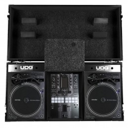 UDG U91098BL - ULTIMATE FLIGHT CASE SET PIONEER PLX-CRSS12+10/12" MIXER PLUS"