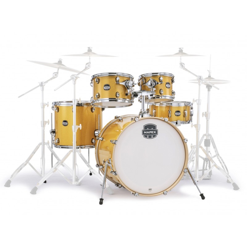 MAPEX IT MA504SFYD MARS BIRCH FUSION 5 PEZZI SUNFLOWER SPARKLE