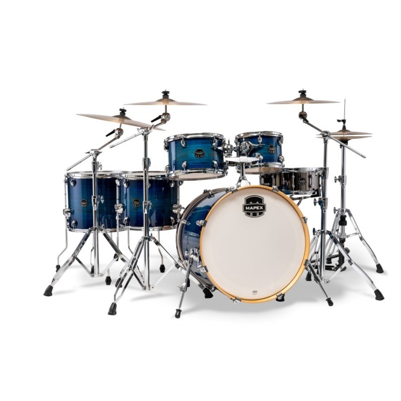 MAPEX IT AR628SFUVNJ ARMORY STUDIOEASE FAST 6 PEZZI BLUE WAVE BURST