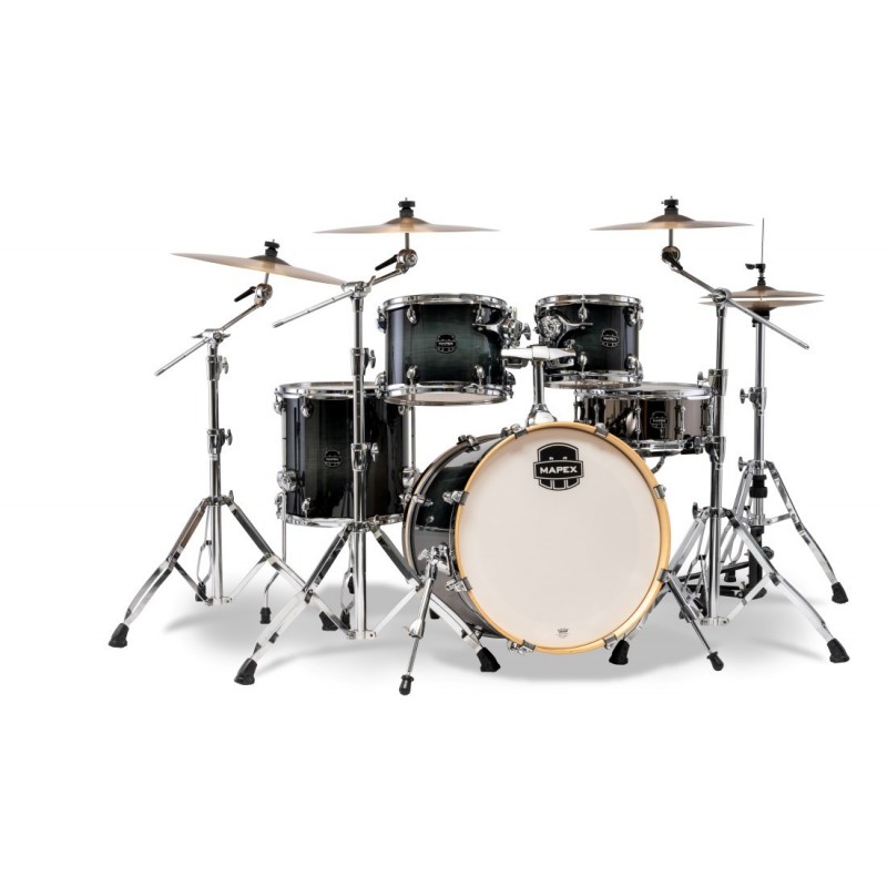 MAPEX IT AR504SVOZ ARMORY ROCK 5 PEZZI BLACK ONYX BURST