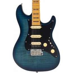 SIRE GUITARS S7 FM NEW GEN TBL (M) TRANS BLUE
