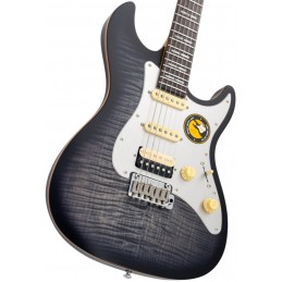 SIRE GUITARS S7 FM NEW GEN TBK (ROASTED) TRANS BLACK