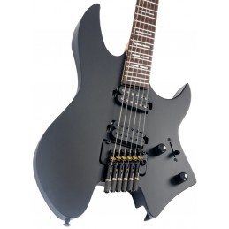 SIRE GUITARS X6 HEADLESS 6 BLACK SATIN