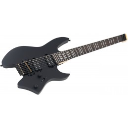 SIRE GUITARS X6 HEADLESS 7 BLACK SATIN