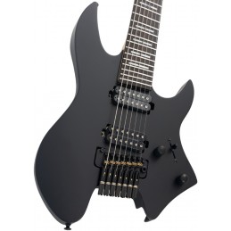 SIRE GUITARS X6 HEADLESS 7 BLACK SATIN