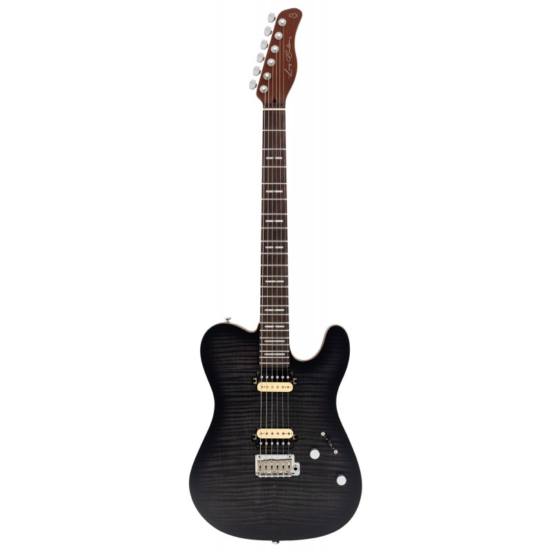 SIRE GUITARS T7 FM NEW GEN TBK (ROASTED) TRANS BLACK