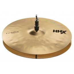 SABIAN 14" HHX Evolution Hi-Hats Brilliant Finish