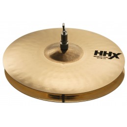 SABIAN 14" HHX Medium Hats Brilliant Finish