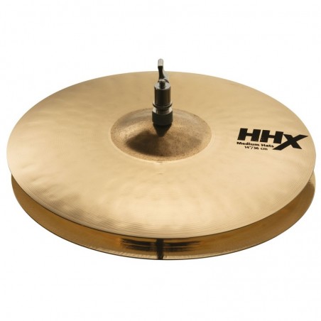 SABIAN 14" HHX Medium Hat Top Brilliant Finish