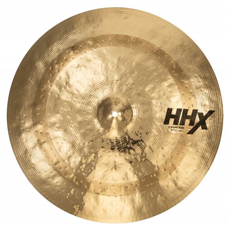 SABIAN 21" HHX 3-Point Ride Brilliant Finish