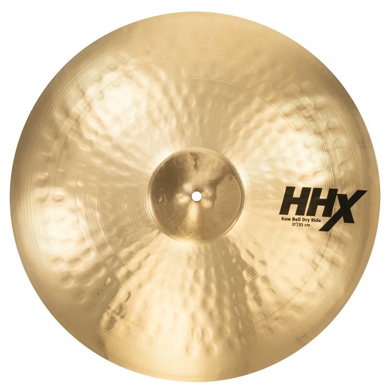 SABIAN 21" HHX Raw Bell Dry Ride Brilliant Finish