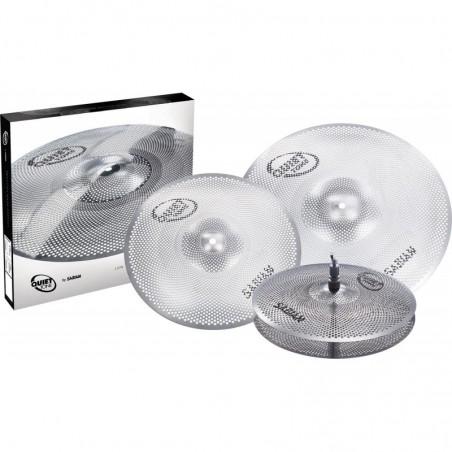 SABIAN Quiet Tone Practice Cymbals Set Qtpc502