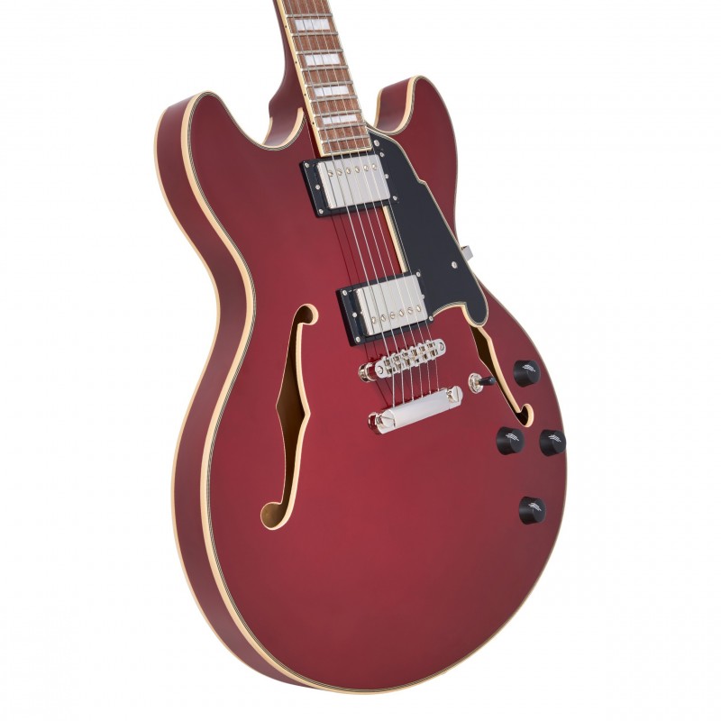 D'ANGELICO PREMIER DC BURNT RED