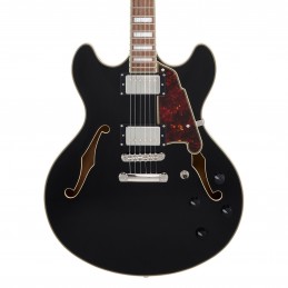 D'ANGELICO PREMIER DC SOLID BLACK