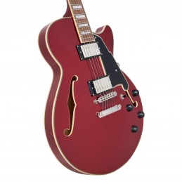 D'ANGELICO PREMIER SS BURNT RED