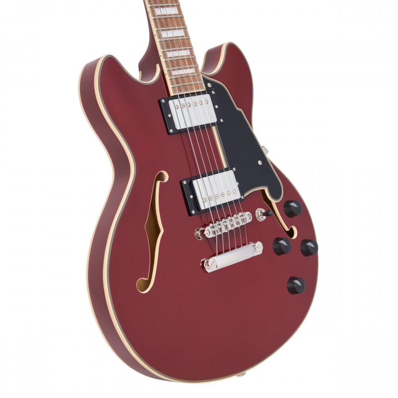 D'ANGELICO PREMIER MINI DC BURNT RED