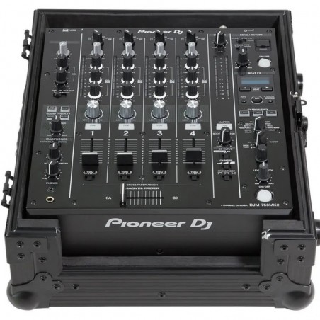 WALKASSE Flight Case multiformato CDJ/MIXER 12 pollici Nero