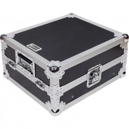 WALKASSE Flight Case Multi formato CDJ/MIXER 12" PLUS Argento