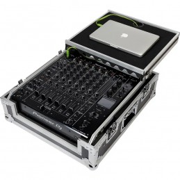 WALKASSE Flight Case Pioneer® DJM-V10 / V10LF/ A9 Argento