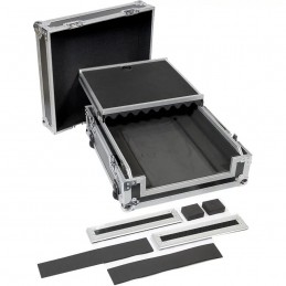 WALKASSE Flight Case Pioneer® DJM-V10 / V10LF/ A9 Argento