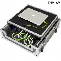 WALKASSE Flight Case Pioneer® DJM-V10 / V10LF/ A9 Argento