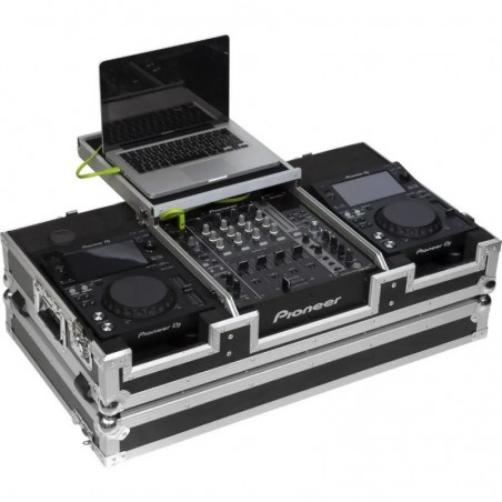 WALKASSE Flight Case Pioneer® XDJ-700 o CDJ-350/ DJM-750MK2 Argento