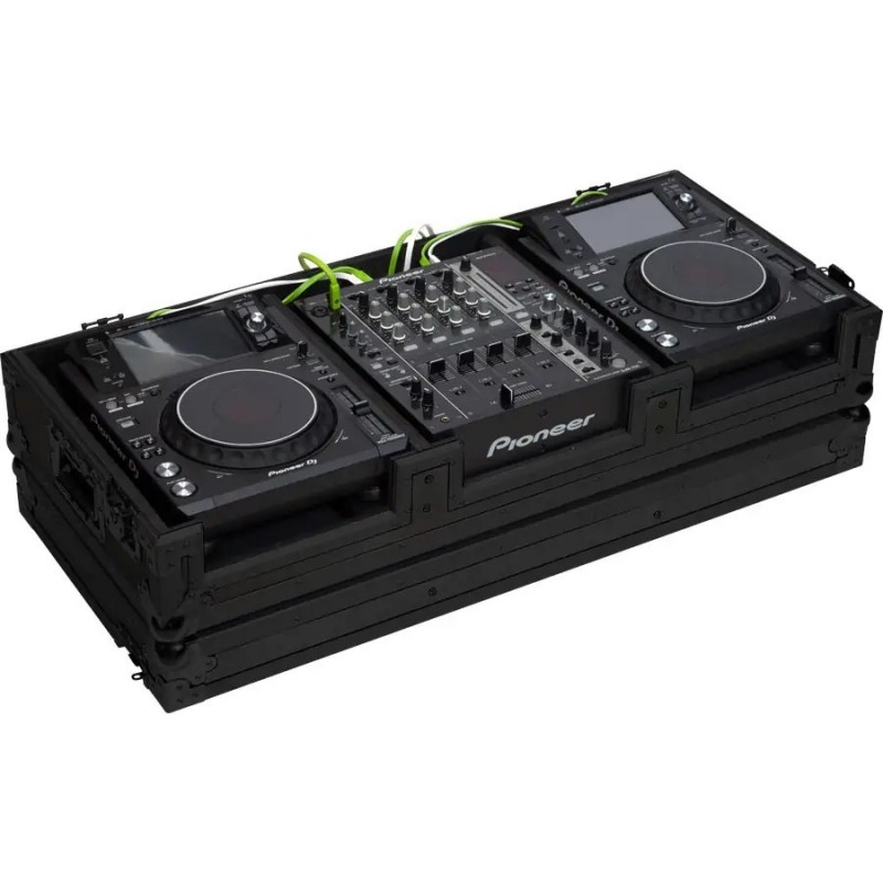WALKASSE Pioneer® XDJ-1000/DJM750MK2 o Denondj SC6000M/X1850 Nero