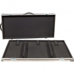 WALKASSE Flight Case Pioneer® CDJ-3000/ NXS2 e DJM-V10/ A9 Argento (Ruote).