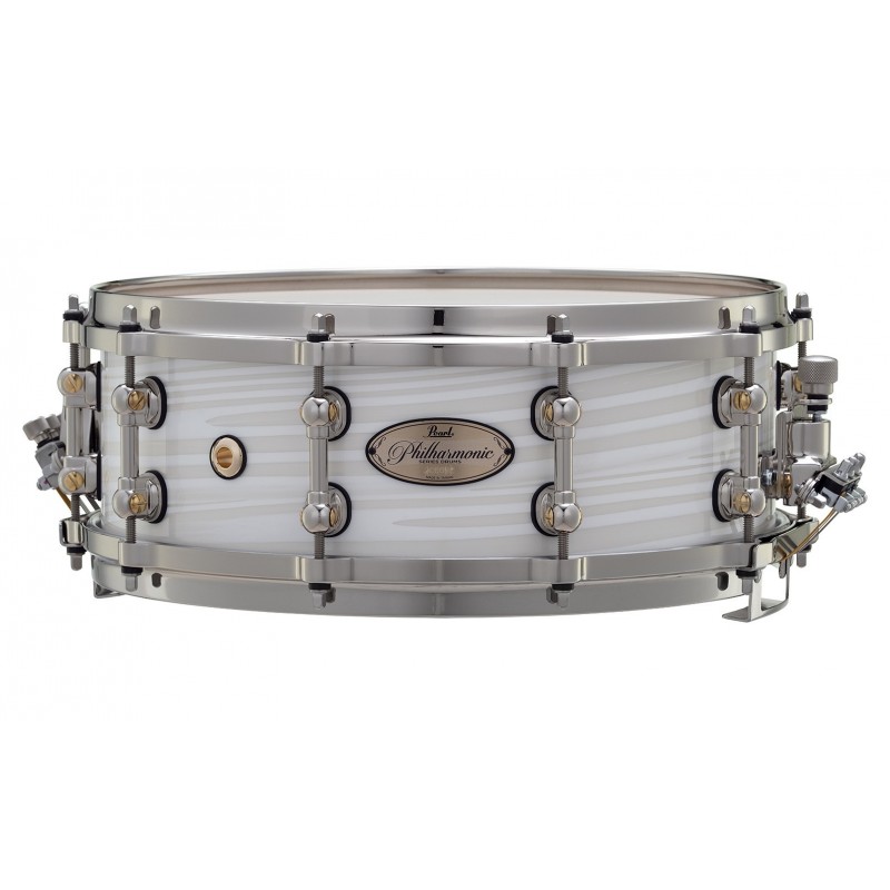 PEARL Philharmonic 20-Ply Maple/Birch 14x5" Silver White Swirl
