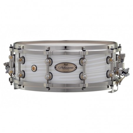 PEARL Philharmonic 20-Ply Maple/Birch 14x5" Silver White Swirl