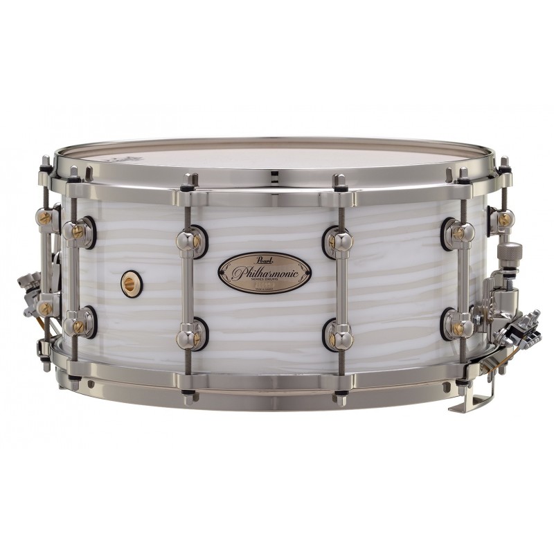 PEARL Philharmonic 20-Ply Maple/Birch 14x6.5" Silver White Swirl