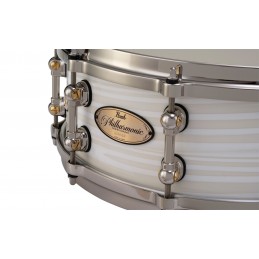 PEARL Philharmonic 20-Ply Maple/Birch 14x6.5" Silver White Swirl
