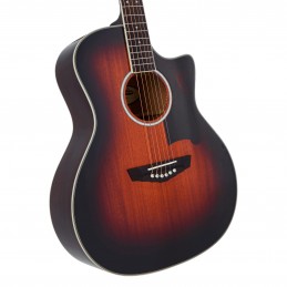 D'ANGELICO EXCEL GRAMERCY MAHOGANY BURST