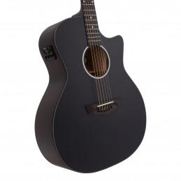 D'ANGELICO PREMIER GRAMERCY LS MATTE BLACK