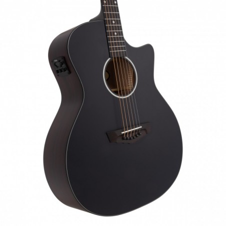 D'ANGELICO PREMIER GRAMERCY LS MATTE BLACK