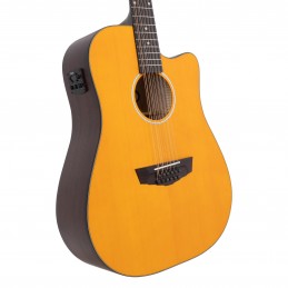 D'ANGELICO PREMIER BOWERY 12 LS VINTAGE NATURAL