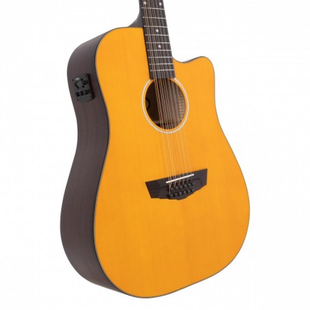 D'ANGELICO PREMIER BOWERY 12 LS VINTAGE NATURAL